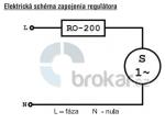Regulátor otáček krbového ventilátoru RO-200