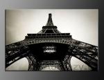 LED obraz 80x60cm vzor 548 Pa, Francie, Eiffelova v