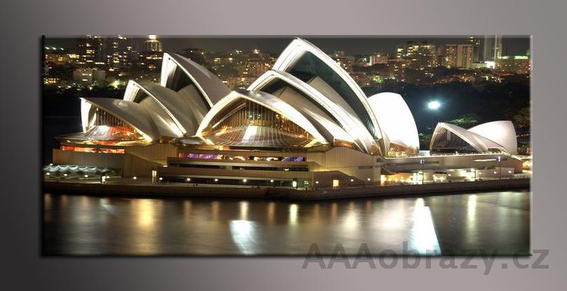 LED obraz 120x50cm vzor - non msto Sydney, Austrlie