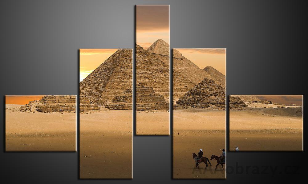 Obraz 5D 165x100cm vzor 163 egypt pyramida